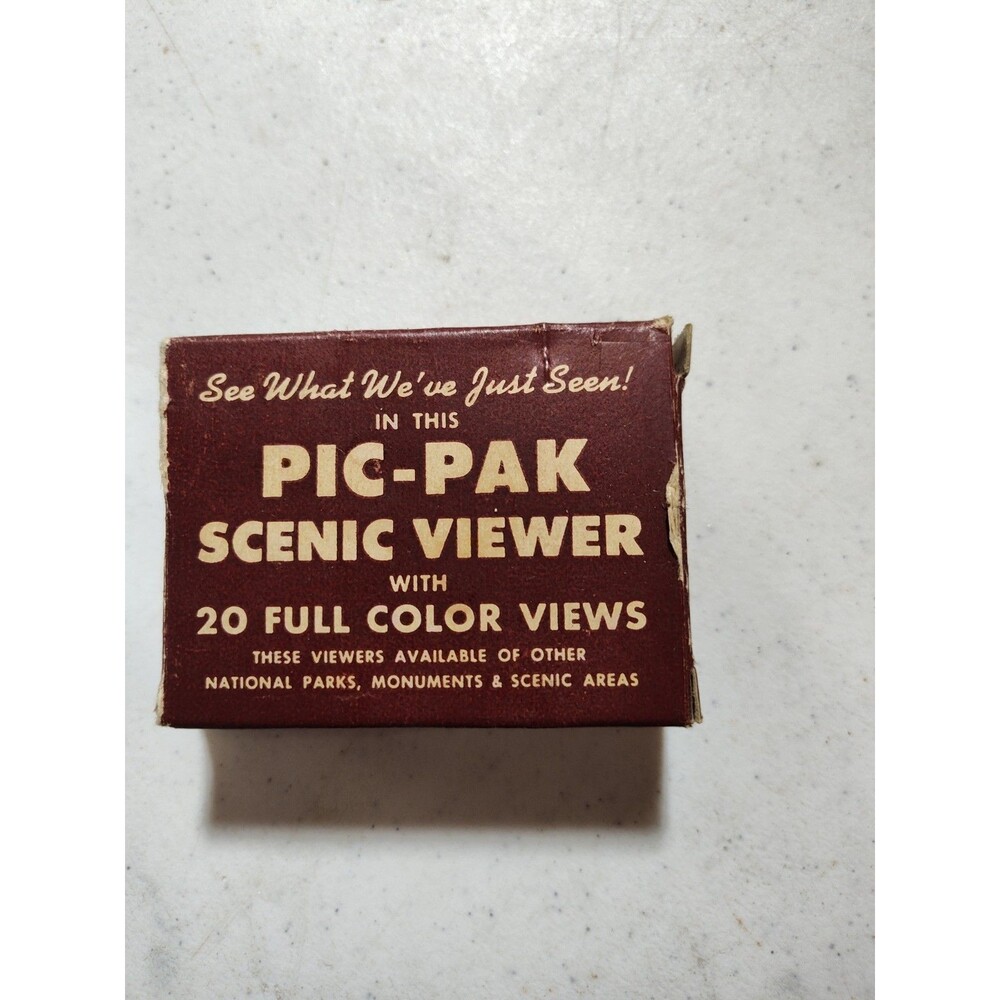 Pickpack Scenic Reviewer With 24 Color Views A Top Lookout Mountain  1960 (809)